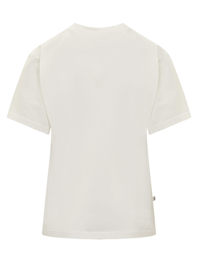 Shop Autry T-shirt With Logo In Apparel White