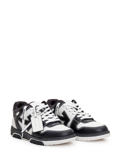 Shop Off-white Out Of Office Sneaker In Black White