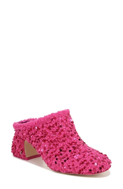 Circus Ny Orin Sequin Mule In Pink Peacock