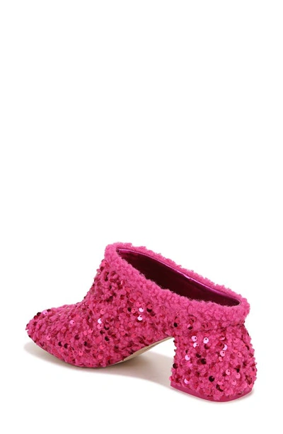 Circus Ny Orin Sequin Mule In Pink Peacock
