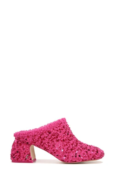 Circus Ny Orin Sequin Mule In Pink Peacock