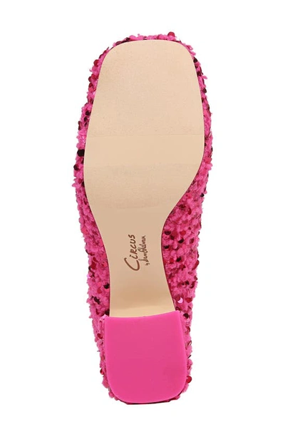 Shop Circus Ny Orin Sequin Mule In Pink Peacock