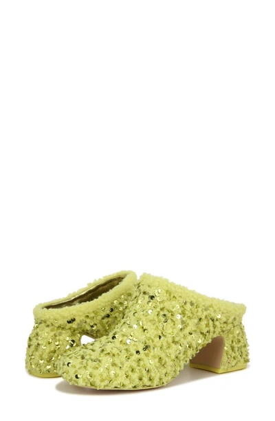 Shop Circus Ny Orin Sequin Mule In Acid Lime