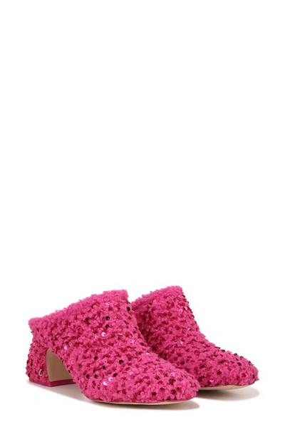 Circus Ny Orin Sequin Mule In Pink Peacock