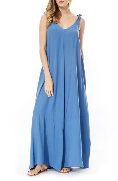 Shop By Design Elise Challis Maxi Dress In Dutch Blue