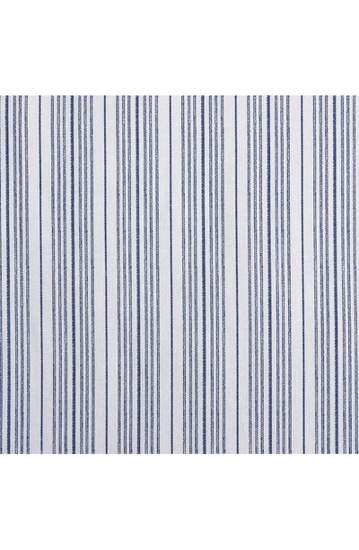 Shop Nautica Beaux Stripe Cotton Duvet Cover In Navy Seas