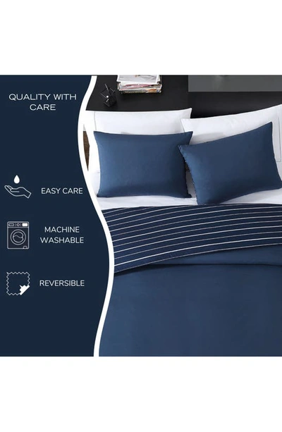 Nautica Longdale Comforter & Pillow Sham Set In Navy Blue