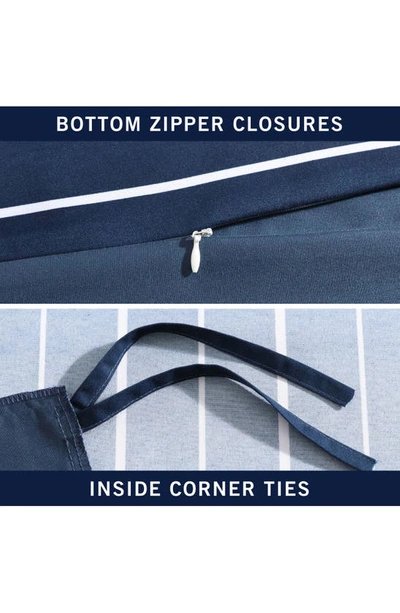 Nautica Longdale Comforter & Pillow Sham Set In Navy Blue