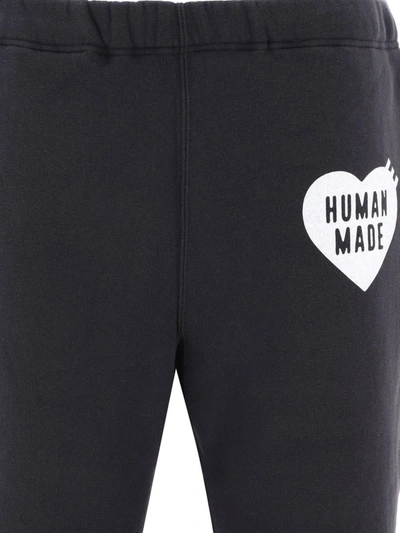 Shop Human Made Joggers With Logo In Black