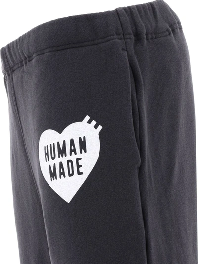 Shop Human Made Joggers With Logo In Black