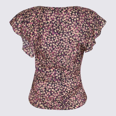 Shop Isabel Marant Top In Faded Night