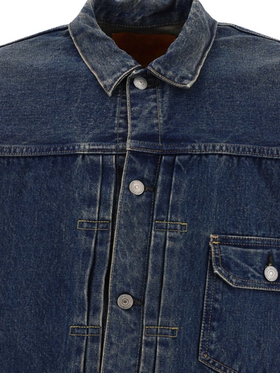 Shop Orslow "type 40's" Shirt In Blue