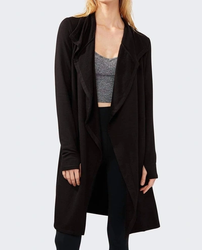 Shop Splits59 Naomi Fleece Jacket In Black