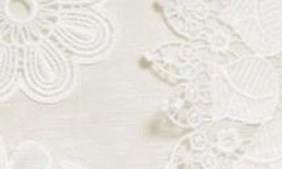 Shop Zimmermann Matchmaker Doily Asymmetric Linen & Silk Skirt In Ivory