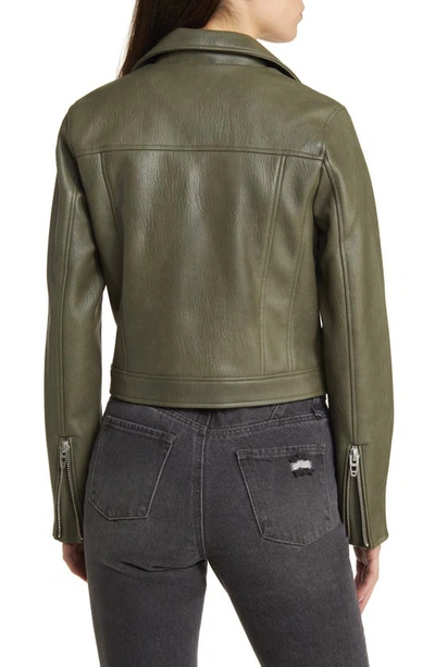 Blanknyc Faux Leather Moto Jacket In Not Your Average