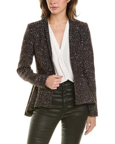 Shop Donna Karan Single-breasted Jacket In Black