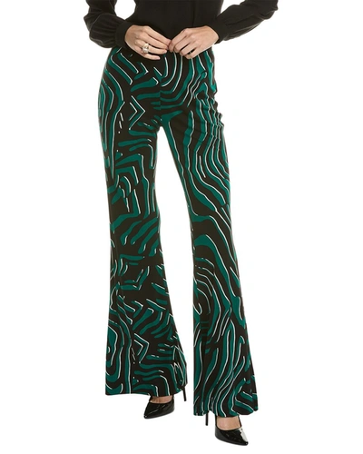 Shop Diane Von Furstenberg Brooklyn Pant In Green