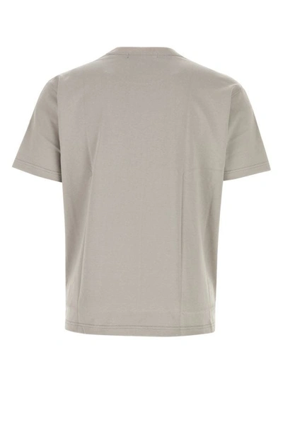 Junya Watanabe T-shirt With Round Neck And Short Sleeves In Gray
