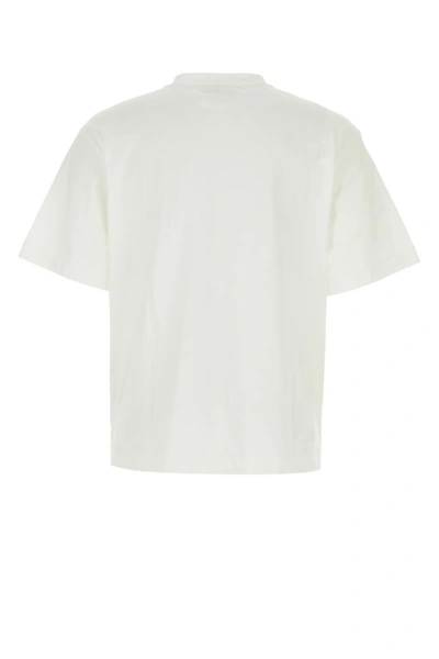 Shop Off-white Off White Man White Cotton Oversize T-shirt
