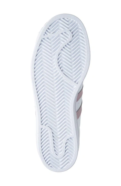 Shop Adidas Originals Superstar Sneaker In White/ Magic Mauve/ White