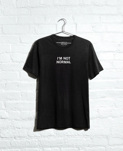 Shop Kenneth Cole Site Exclusive! I'm Not Normal T-shirt In Black