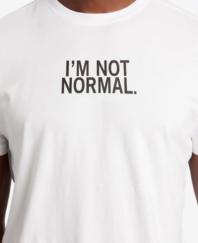 Shop Kenneth Cole Site Exclusive! I'm Not Normal T-shirt In White