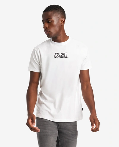 Shop Kenneth Cole Site Exclusive! I'm Not Normal T-shirt In White