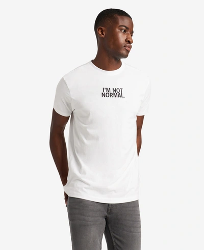 Kenneth Cole Site Exclusive! I'm Not Normal T-shirt In White