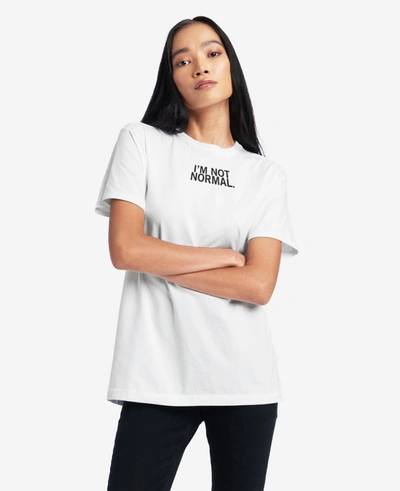 Shop Kenneth Cole Site Exclusive! I'm Not Normal T-shirt In White