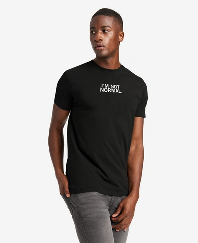 Shop Kenneth Cole Site Exclusive! I'm Not Normal T-shirt In Black