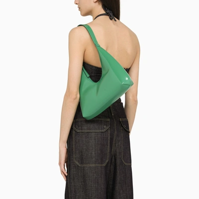 Shop By Far Amber Green Shoulder Bag
