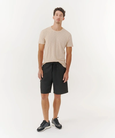 Shop Atm Anthony Thomas Melillo Nylon Sporty Shorts In Black