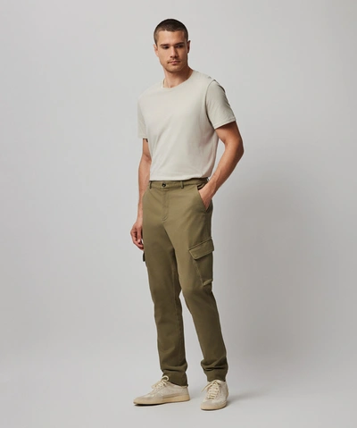 Shop Atm Anthony Thomas Melillo Washed Cotton Twill Cargo Pant In Oil Green