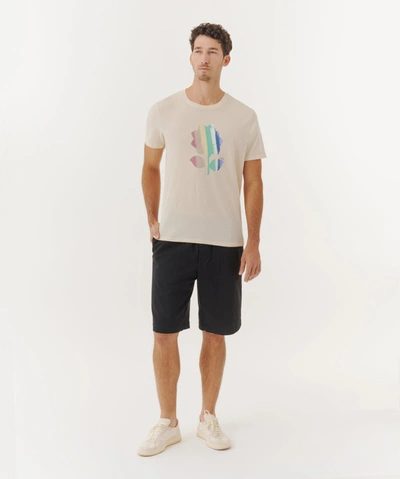 Atm Anthony Thomas Melillo Hi Torsion Jersey Tee In Stucco In Stucco