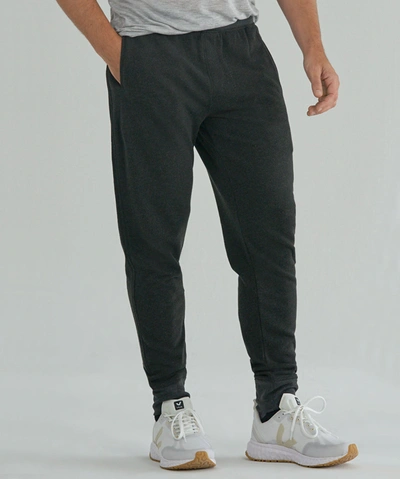 Shop Atm Anthony Thomas Melillo French Terry Sweatpants In Heather Charcoal