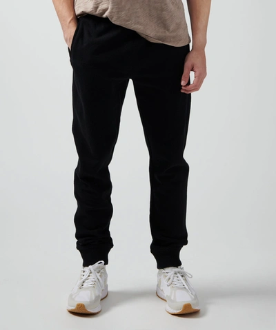 Shop Atm Anthony Thomas Melillo French Terry Sweatpants In Black