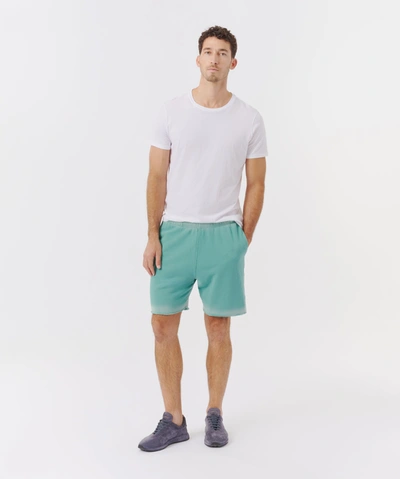 Shop Atm Anthony Thomas Melillo French Terry Shorts In Tidewater