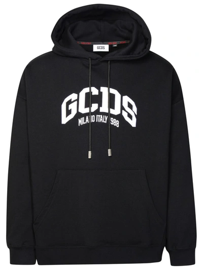 Shop Gcds Sweatshirt Capp.logo In Black