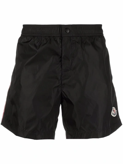 Shop Moncler Swimsuits In Black