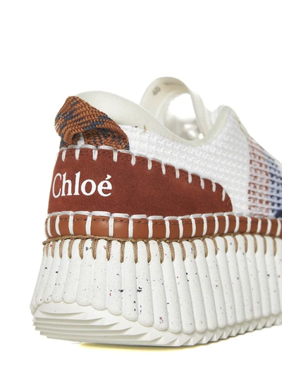 Shop Chloé Chloè Sneakers In Ginger Red