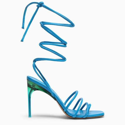 Shop Off-white Sandals In Blue