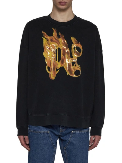 Shop Palm Angels Sweaters In Black