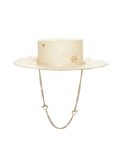 Shop Ruslan Baginskiy Hats In Natural Straw