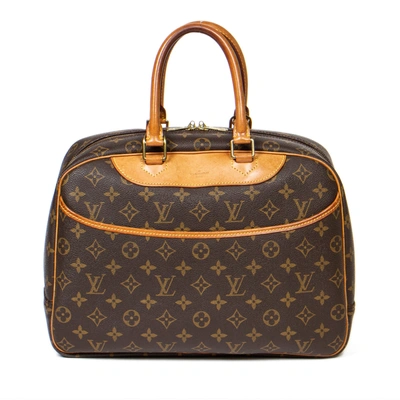 Pre-owned Louis Vuitton Deauville In Brown