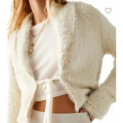 Shop Free People Mina Cardi In Champagne In White