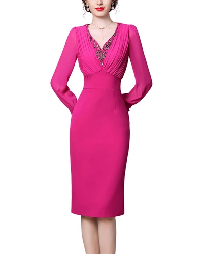 Shop Anette Dress In Pink
