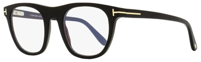 Tom Ford Men's Magnetic Clip-on Eyeglasses Tf5895b 001 Black 51mm In Multi