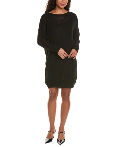 Shop Beachlunchlounge Oversize Sweaterdress In Black