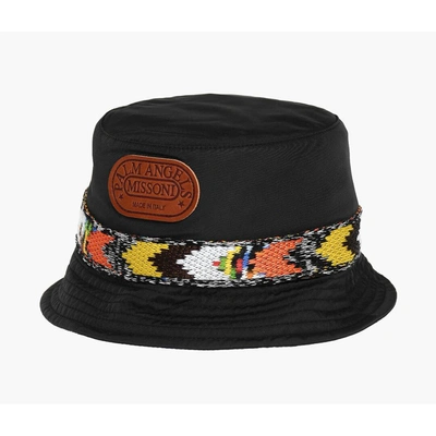 Shop Palm Angels Nylon Hats & Men's Cap In Black