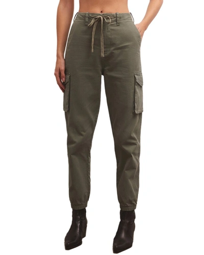 Shop Z Supply Andi Twill Pant In Green